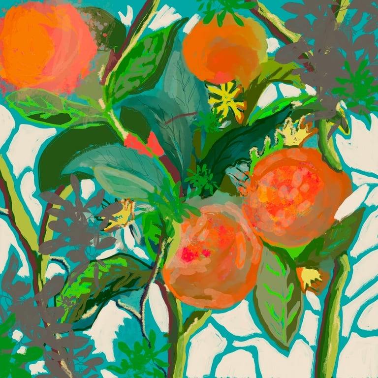 Orange Vines