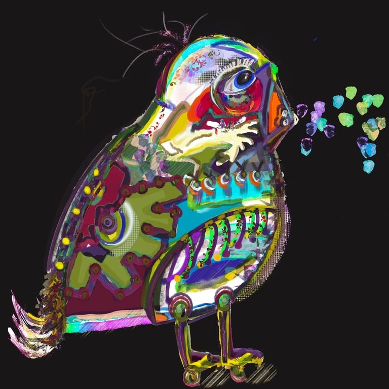 Dumb Bird - Black