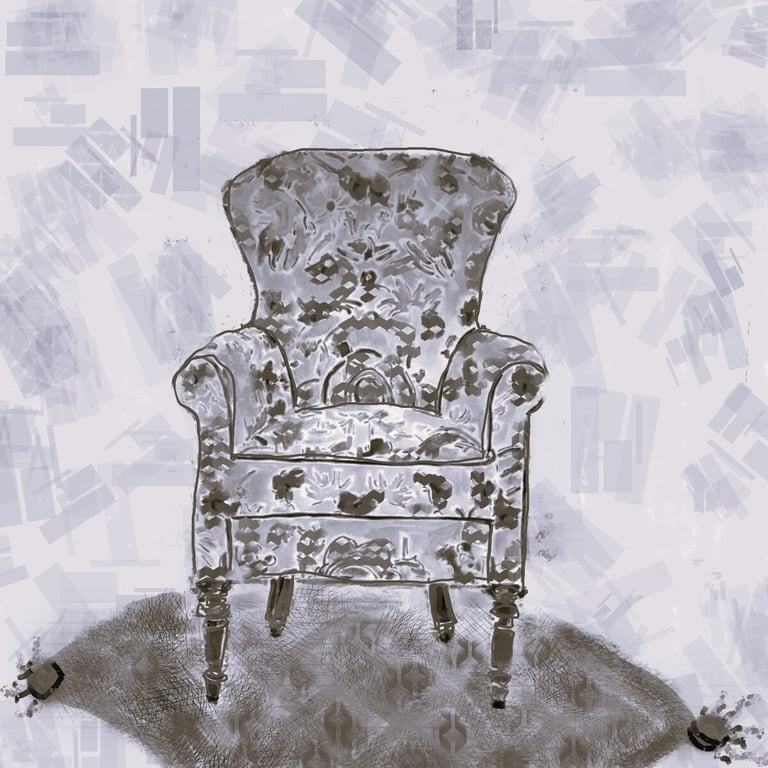 Solitary - Black and White